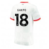 Maglia Calcio Liverpool Cody Gakpo #18 Terza Divisa 2024-25 Manica Corta